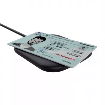 Trust Ceto lector de tarjetas inteligentes para interiores USB USB 2.0 negro