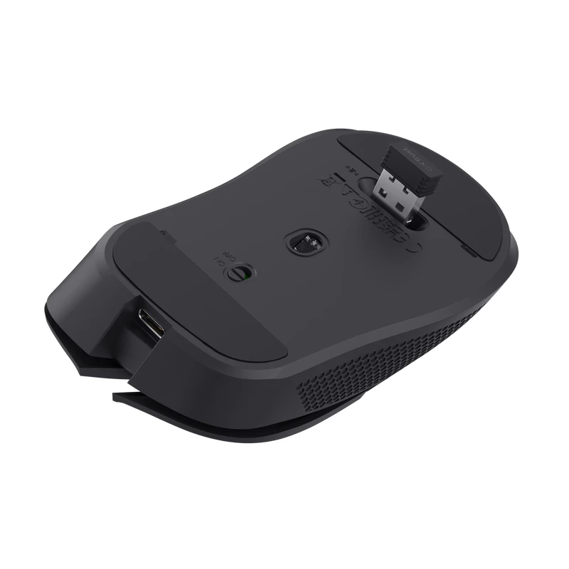 Trust GXT 923 YBAR ratón gaming diestro RF inalámbrico óptico 7200 DPI