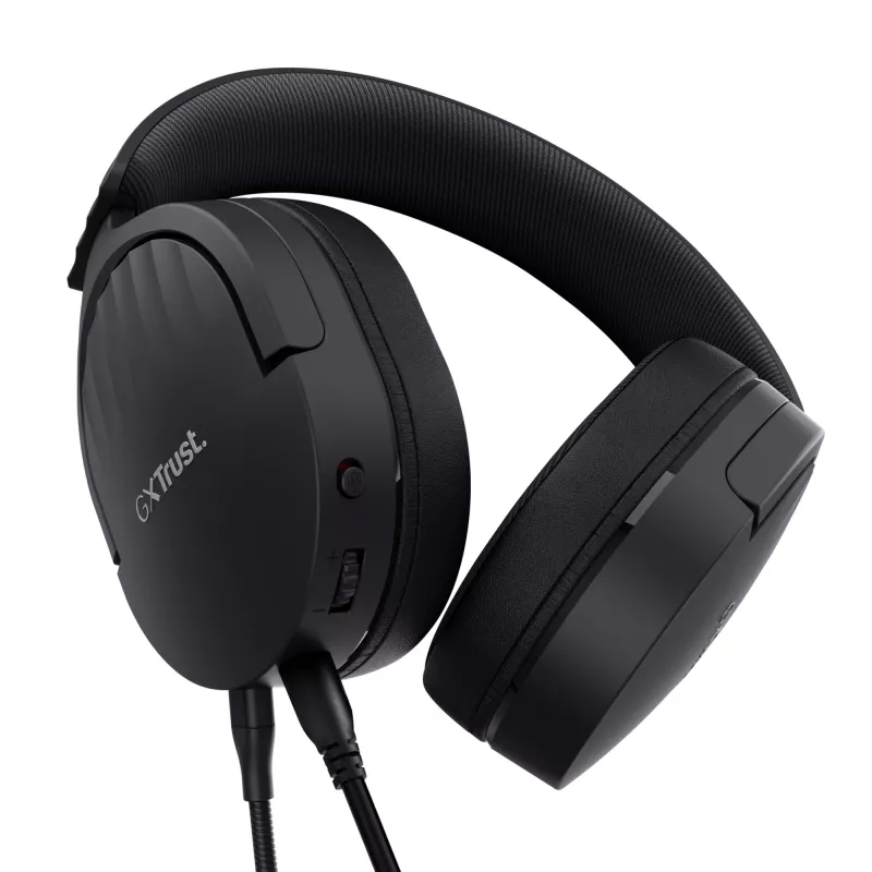 Trust GXT 489 FAYZO headset con cable diadema gaming negro