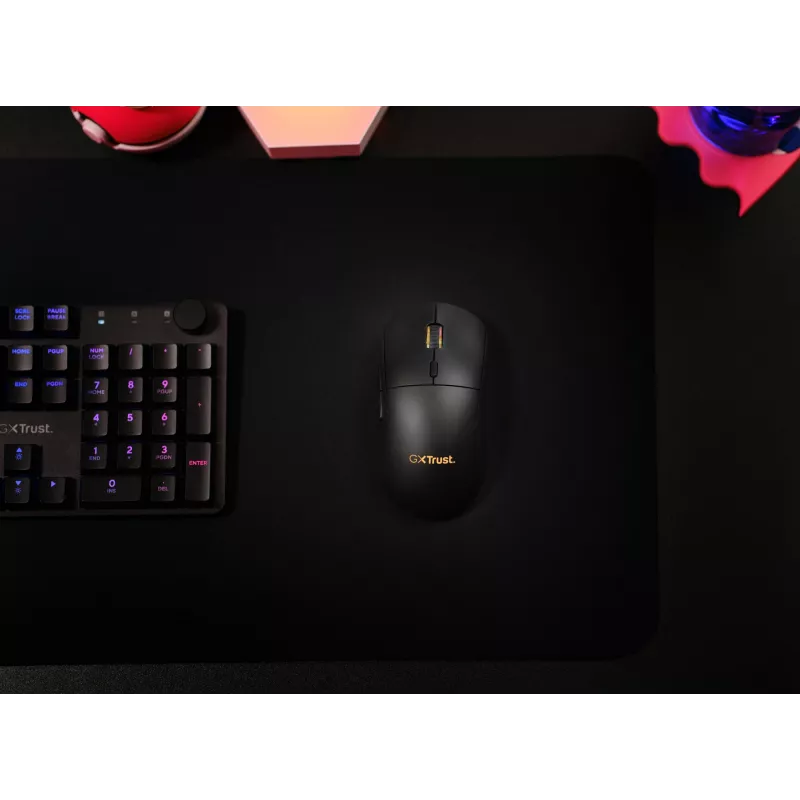 Trust GXT 927 Redex+ ratón gaming diestro RF inalámbrico + USB Type-A láser 25600 DPI