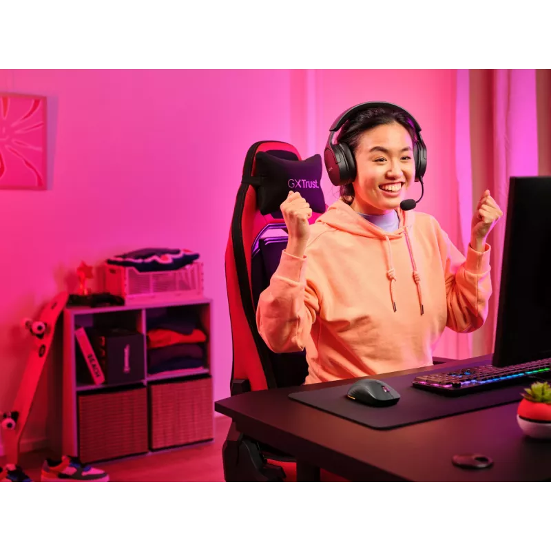 Trust GXT 927 Redex+ ratón gaming diestro RF inalámbrico + USB Type-A láser 25600 DPI