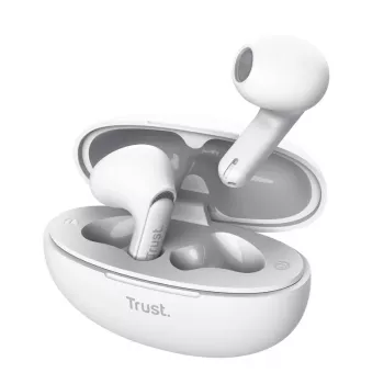 Trust Yavi headset True Wireless Stereo (TWS) auriculares in-ear llamadas/música USB Type-C Bluetooth blanco