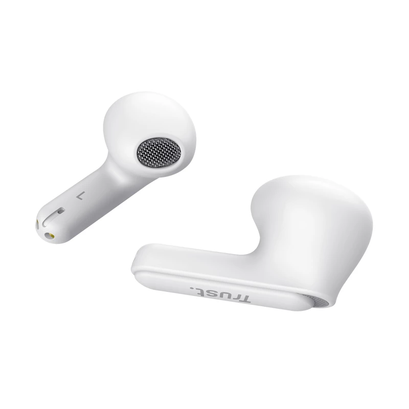 Trust Yavi headset True Wireless Stereo (TWS) auriculares in-ear llamadas/música USB Type-C Bluetooth blanco