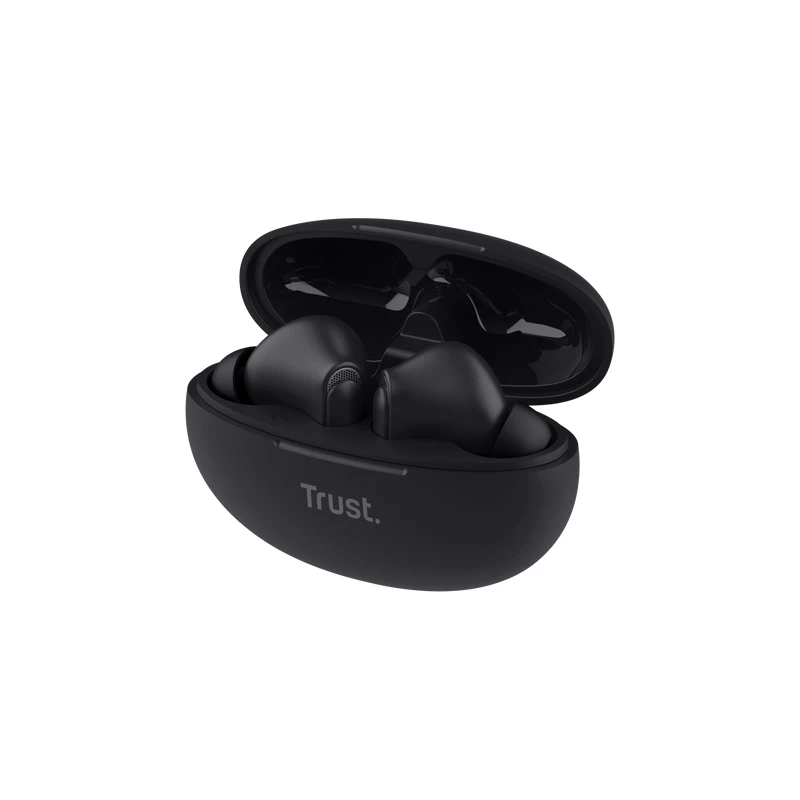 Trust Yavi headset True Wireless Stereo (TWS) in-ear llamadas/música USB Type-C Bluetooth negro