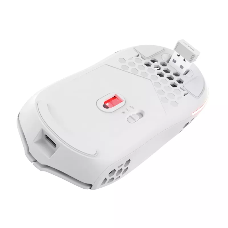 Trust GXT 929 Helox ratón gaming diestro RF inalámbrico óptico 4800 DPI