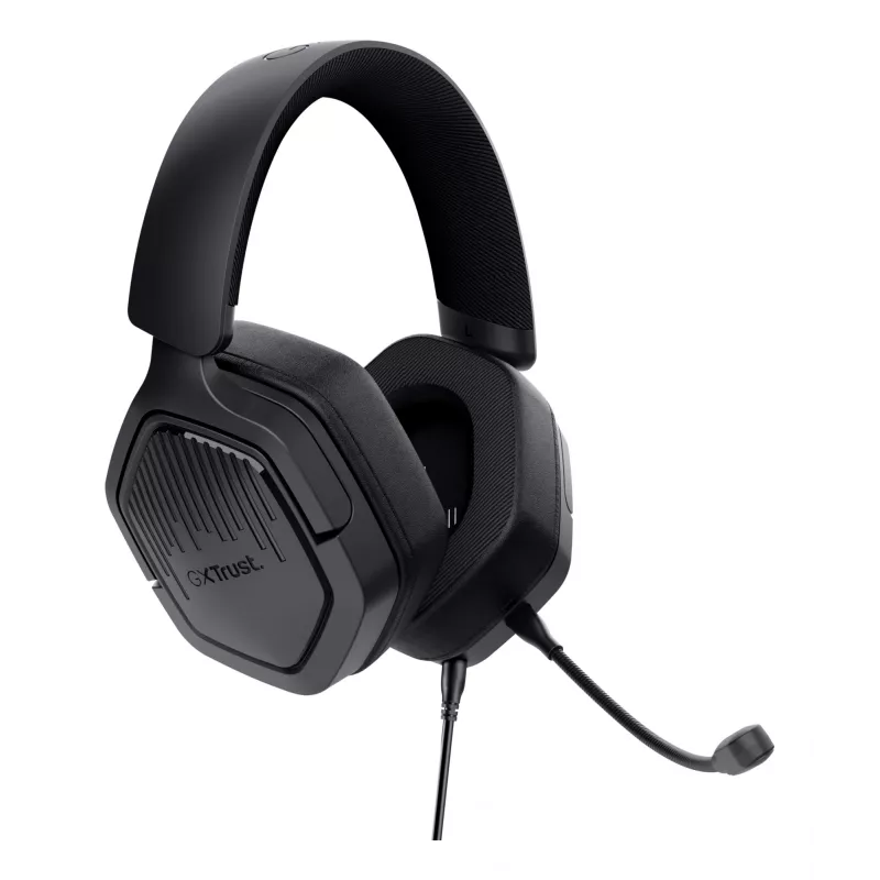 Trust GXT492 Carus headset con cable diadema gaming negro