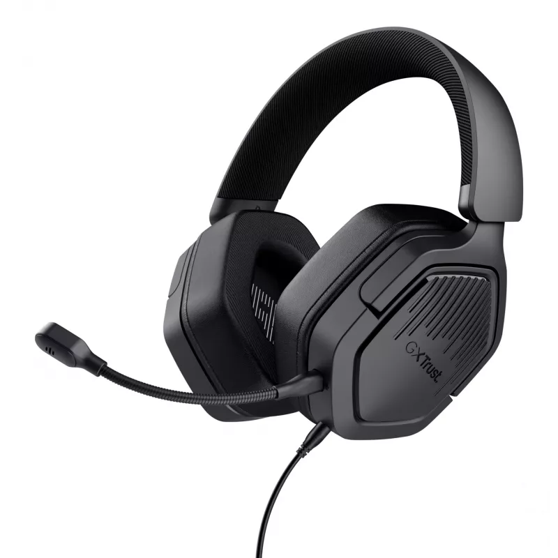 Trust GXT492 Carus headset con cable diadema gaming negro