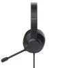 Trust Ayda Max headset con cable diadema oficina/call center negro