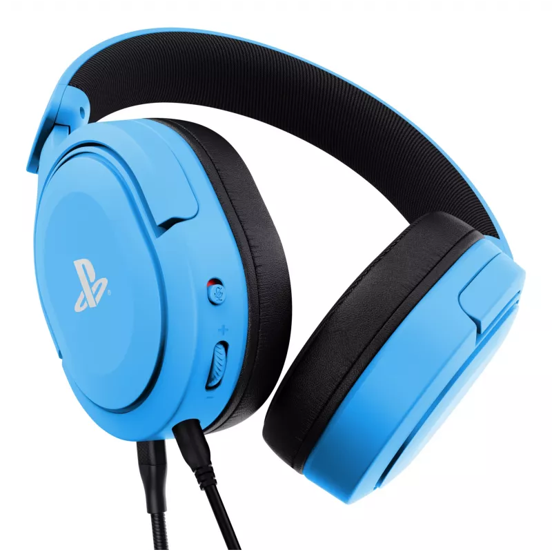 Trust GXT 498B Forta headset con cable diadema gaming azul