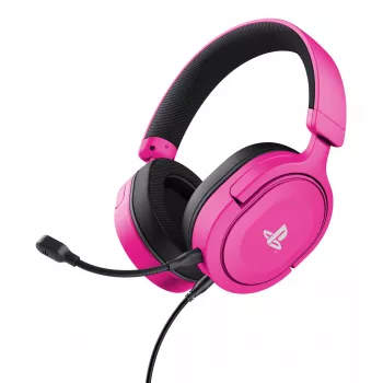 Trust GXT 498P Forta headset con cable diadema gaming rosa
