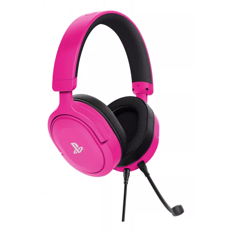 Trust GXT 498P Forta headset con cable diadema gaming rosa