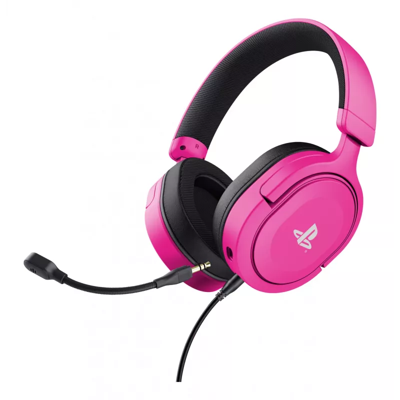 Trust GXT 498P Forta headset con cable diadema gaming rosa