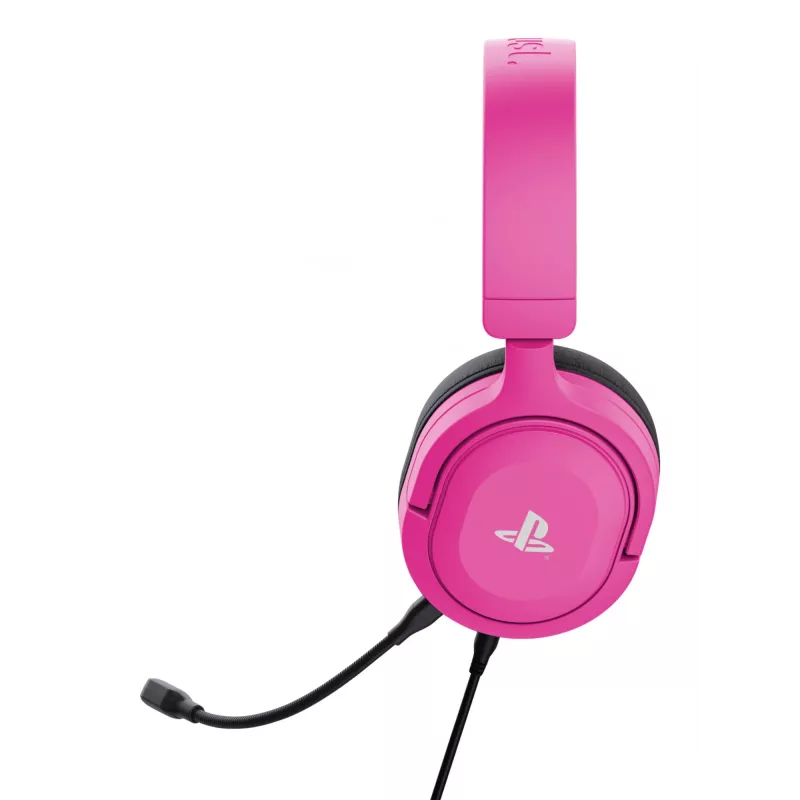 Trust GXT 498P Forta headset con cable diadema gaming rosa