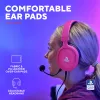 Trust GXT 498P Forta headset con cable diadema gaming rosa
