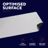 Trust GXT 759W Alfombrilla de ratón gaming blanca