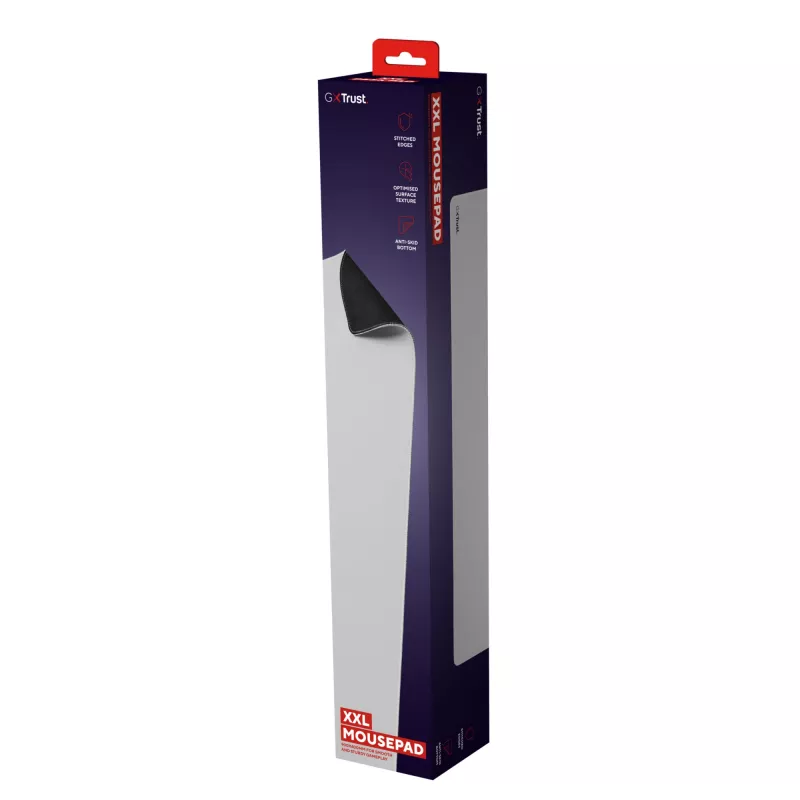 Trust GXT 759W Alfombrilla de ratón gaming blanca