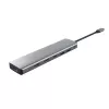 Trust 25661 Hub de interfaces USB Type-C aluminio