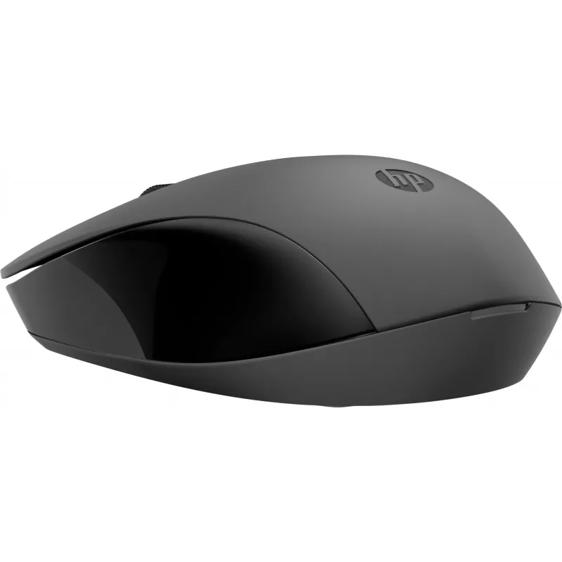 HP 150 Ratón inalámbrico, ambidiestro, óptico, RF inalámbrico, 1600 dpi, negro