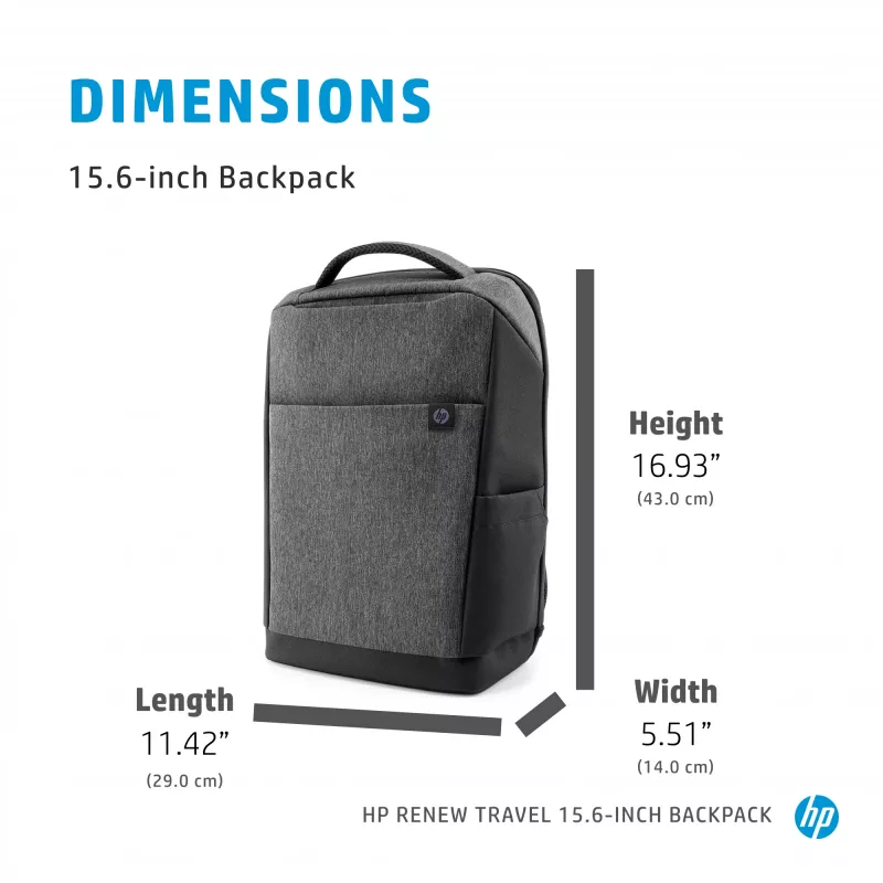 HP Renew Travel Mochila 15,6