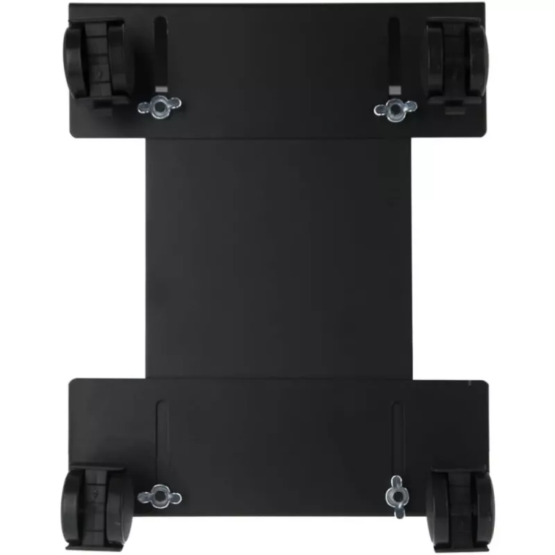 Techly ICA-CS 34 soporte para CPU/PC con ruedas, ajustable, metálico, negro