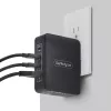 StarTech.com Cargador de pared USB-C de 140W, 3x USB-C/1x USB-A, PD 3.1 Fuente de alimentación GaN internacional para MacBook/Dell XPS/Inspiron