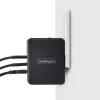 StarTech.com Cargador de pared USB-C de 140W, 3x USB-C/1x USB-A, PD 3.1 Fuente de alimentación GaN internacional para MacBook/Dell XPS/Inspiron