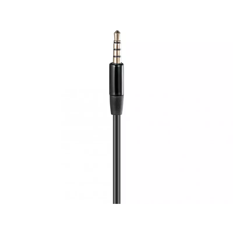 Sandberg MiniJack Headset Saver, con cable, llamadas/música, 20 - 20000 Hz, 71 g, auricular, negro