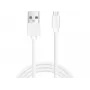 Sandberg MicroUSB Sync/Charge 1m SAVER, 1 m, Micro-USB A, USB A, blanco