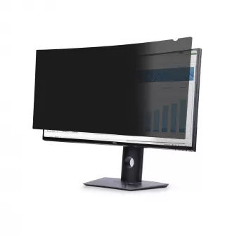 StarTech.com Filtro de privacidad para monitor Dell P3424WE Curved Ultrawide 21:9, filtro de doble cara mate/brillante, protección de pantalla para monitor de ordenador, conforme a TAA