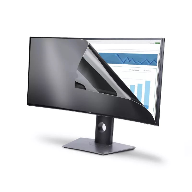 StarTech.com Filtro de privacidad para monitor Dell P3424WE Curved Ultrawide 21:9, filtro de doble cara mate/brillante, protección de pantalla para monitor de ordenador, conforme a TAA