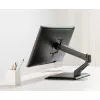 Techly ICA-LCD 35TS soporte de escritorio para monitor táctil, 17-32 pulgadas, hasta 10 kg, VESA 75x75/100x100, muelle de gas, negro