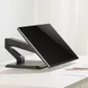 Techly ICA-LCD 35TS soporte de escritorio para monitor táctil, 17-32 pulgadas, hasta 10 kg, VESA 75x75/100x100, muelle de gas, negro