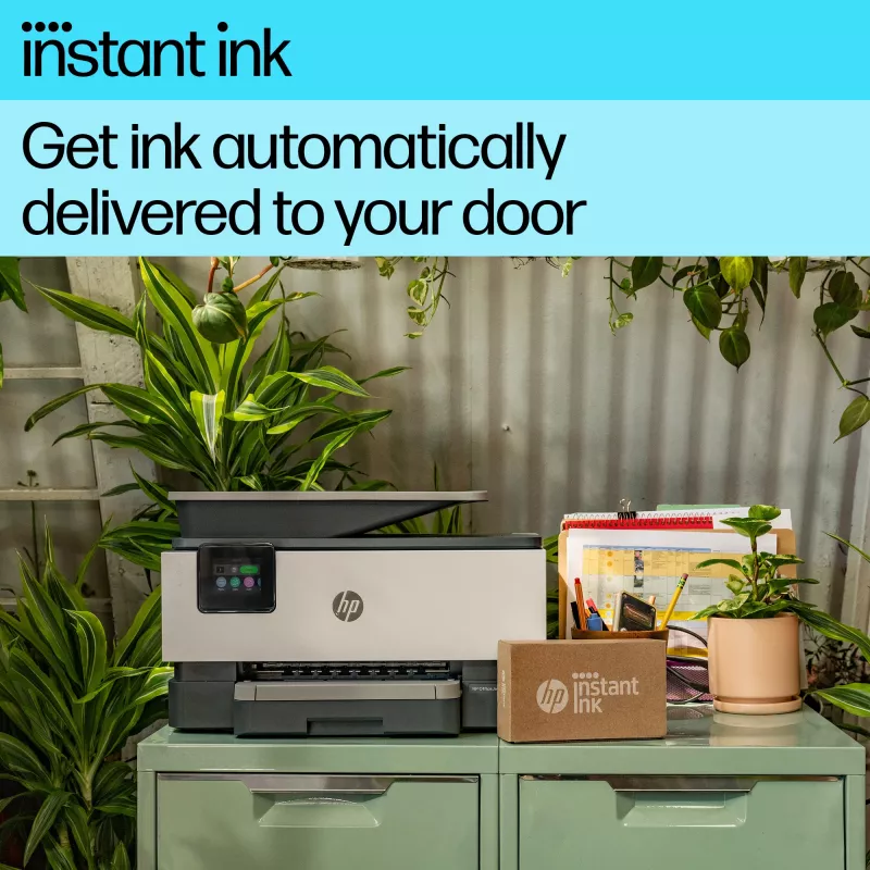 HP OfficeJet Pro 9125e Impresora en color todo en uno inalámbrica, Instant Ink; impresión a doble cara