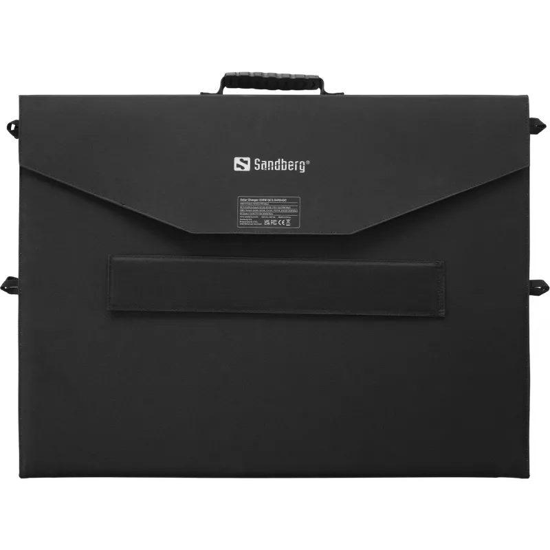 Sandberg 420-82 cargador solar 200 W, QC3.0+PD+DC, 4 salidas (DC, 2x USB, USB-C)