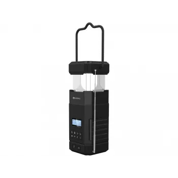 Sandberg Survivor Lantern All-in1 10000, linterna de camping a pilas, negra, IPX5, LED, USB C, pila