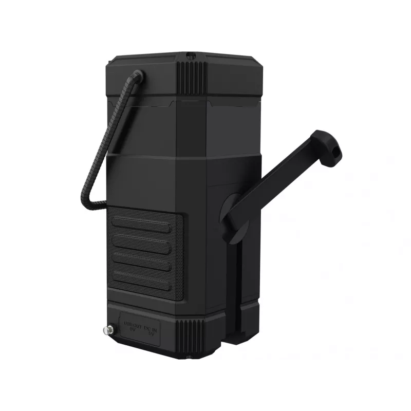 Sandberg Survivor Lantern All-in1 10000, linterna de camping a pilas, negra, IPX5, LED, USB C, pila