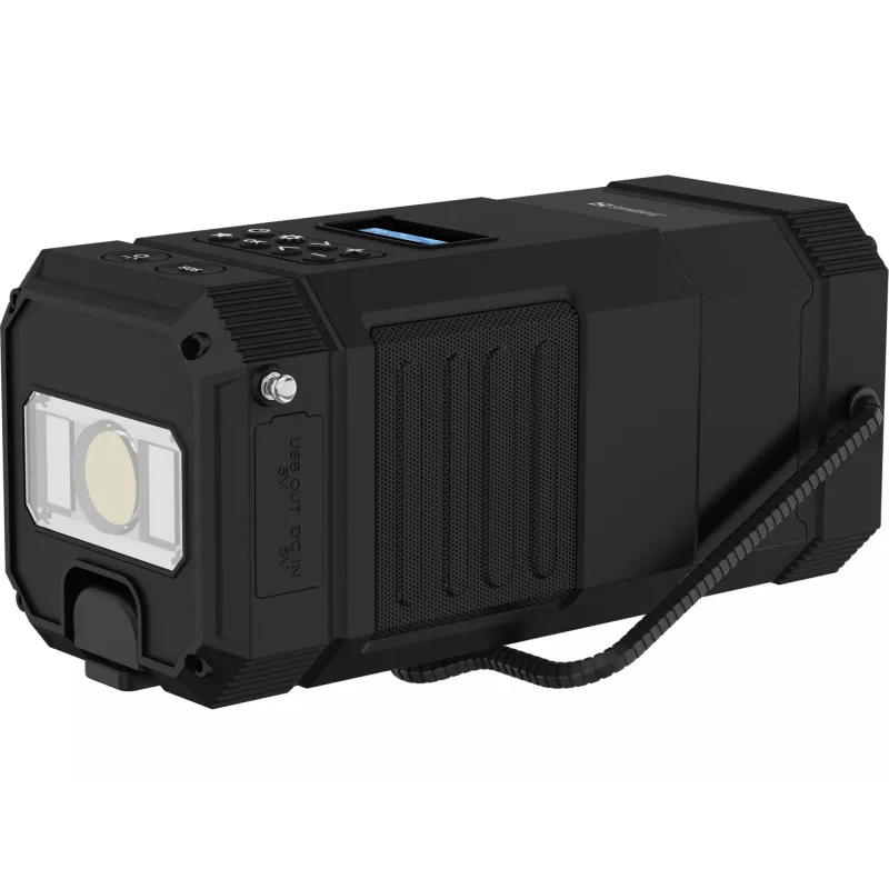 Sandberg Survivor Lantern All-in1 10000, linterna de camping a pilas, negra, IPX5, LED, USB C, pila