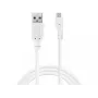 Sandberg Cable de carga USB-A a Micro-USB 1m, 1 m, USB A, Micro-USB B, USB 2.0, conector macho/conector macho, blanco