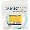 StarTech.com Cable de fibra óptica multimodo OM4 LC/UPC a LC/UPC de 2 m (6 ft), fibra zipcord LOMMF/VCSEL 50/125 µm, 100G, baja pérdida de inserción – cable de conexión de fibra LSZH