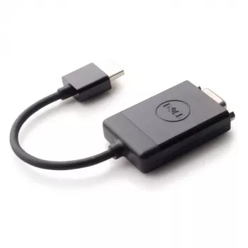 Adaptador DELL HDMI a VGA, 0,17 m, HDMI, VGA (D-Sub), conector macho, conector hembra, recto