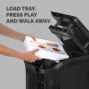 Destructora de documentos Fellowes 550 hojas alimentación automática corte cruzado AutoMax 550C con depósito de 83 litros alta seguridad P4