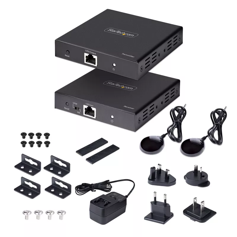 StarTech.com 4K70IC-EXTEND-HDMI Extensor AV transmisor y receptor AV negro