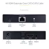 StarTech.com 4K70IC-EXTEND-HDMI Extensor AV transmisor y receptor AV negro