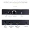 StarTech.com 4K70IC-EXTEND-HDMI Extensor AV transmisor y receptor AV negro