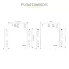 StarTech.com 4K70IC-EXTEND-HDMI Extensor AV transmisor y receptor AV negro