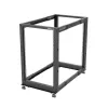 Rack de servidor móvil de marco abierto de 4 postes StarTech.com 18U, rack de red de 19