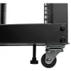 Rack de servidor móvil de marco abierto de 4 postes StarTech.com 25U, rack de red de 19