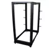 Rack de servidor móvil de marco abierto de 4 postes StarTech.com 25U, rack de red de 19