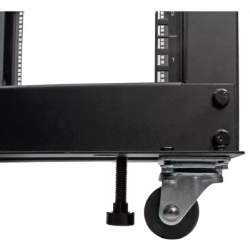Rack de servidor móvil de marco abierto de 4 postes StarTech.com 8U, rack de red de 19