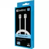 Cable de teléfono Sandberg RJ11-RJ11 1,8 m, 1,8 m, RJ11, RJ11, conector macho, conector macho, blanco